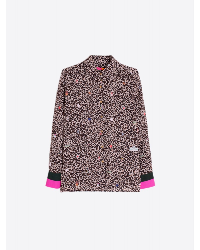 Camisa leopardo de Vilagallo Camisa leopardo de Vilagallo