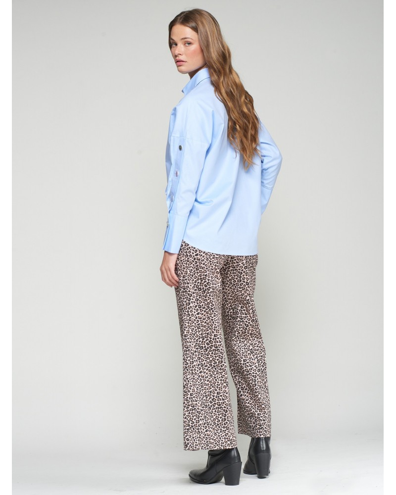 Pantalòn estampado leopardo de Vilagallo
