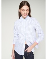Camisa rayas con bordado espalda de Vilagallo