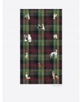 Foulard cuadros escoces y perros de Vilagallo