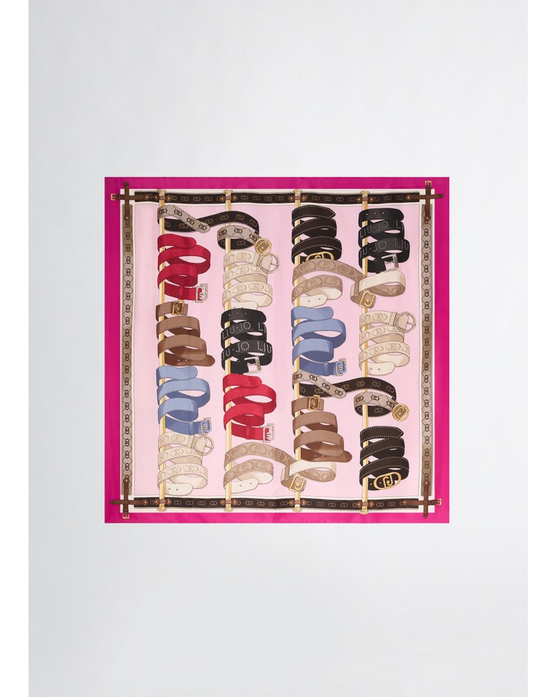 PAÑUELO ESTAMPADO CINTURONES DE LIUJO