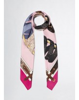 PAÑUELO ESTAMPADO CINTURONES DE LIUJO