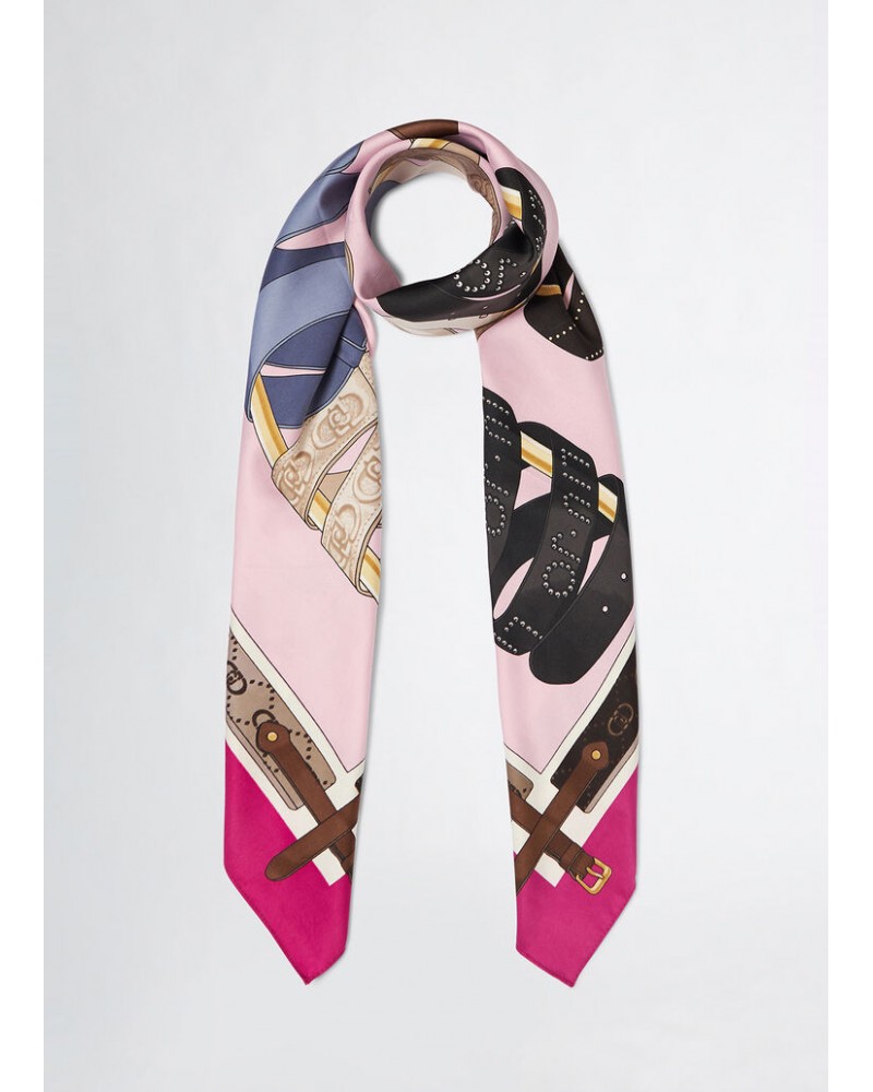 PAÑUELO ESTAMPADO CINTURONES DE LIUJO