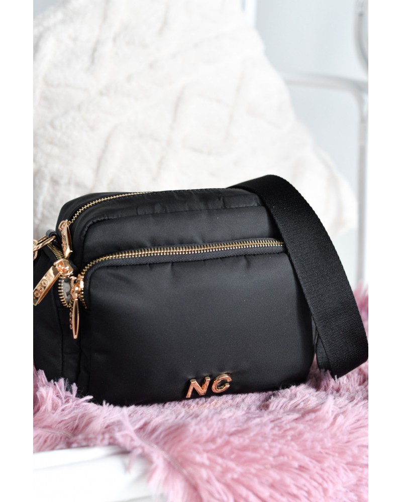 Bandolera de nylon negra de Noco