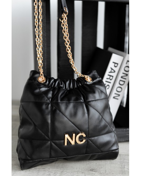 Bolso tipo saco negro de Noco