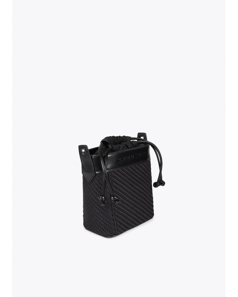 Bolso bombonera negra de Lola Casademunt