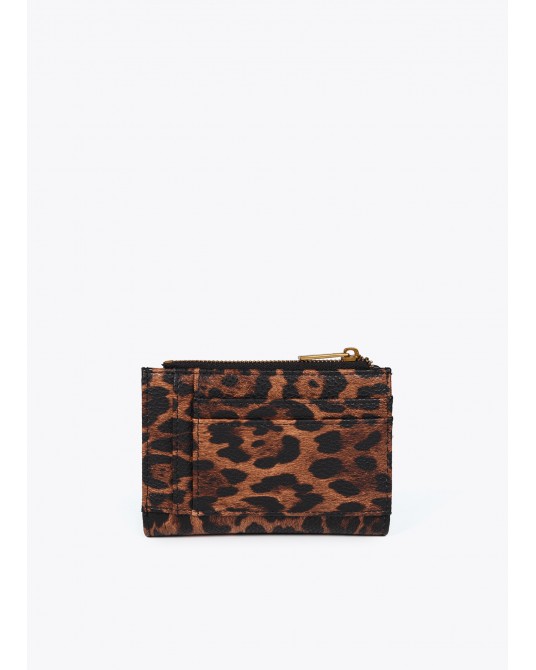 Monedero animal print leopardo de Lola Casademunt
