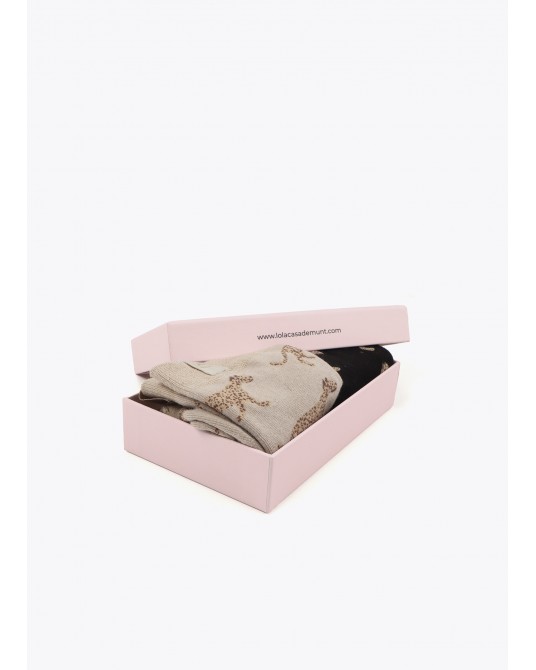 Pack de 2 pares de calcetines de Lola Casademunt