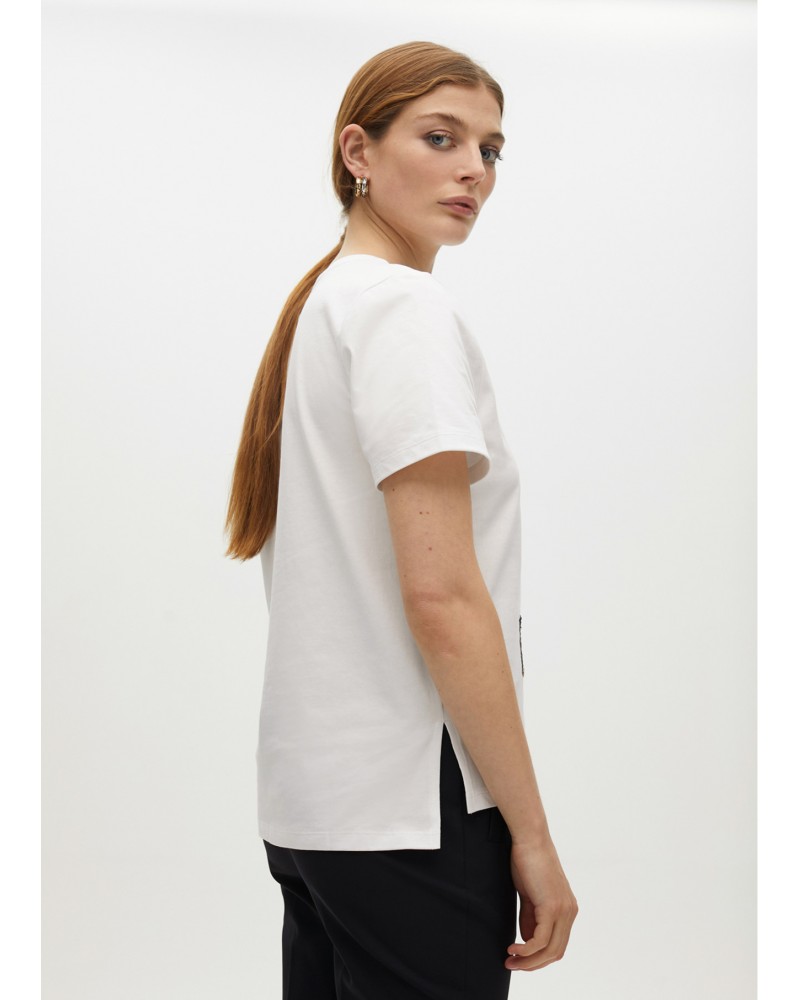 Camiseta tigre blanca pedrerìa de Lola Casademunt