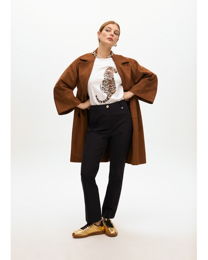 Camiseta tigre blanca pedrerìa de Lola Casademunt