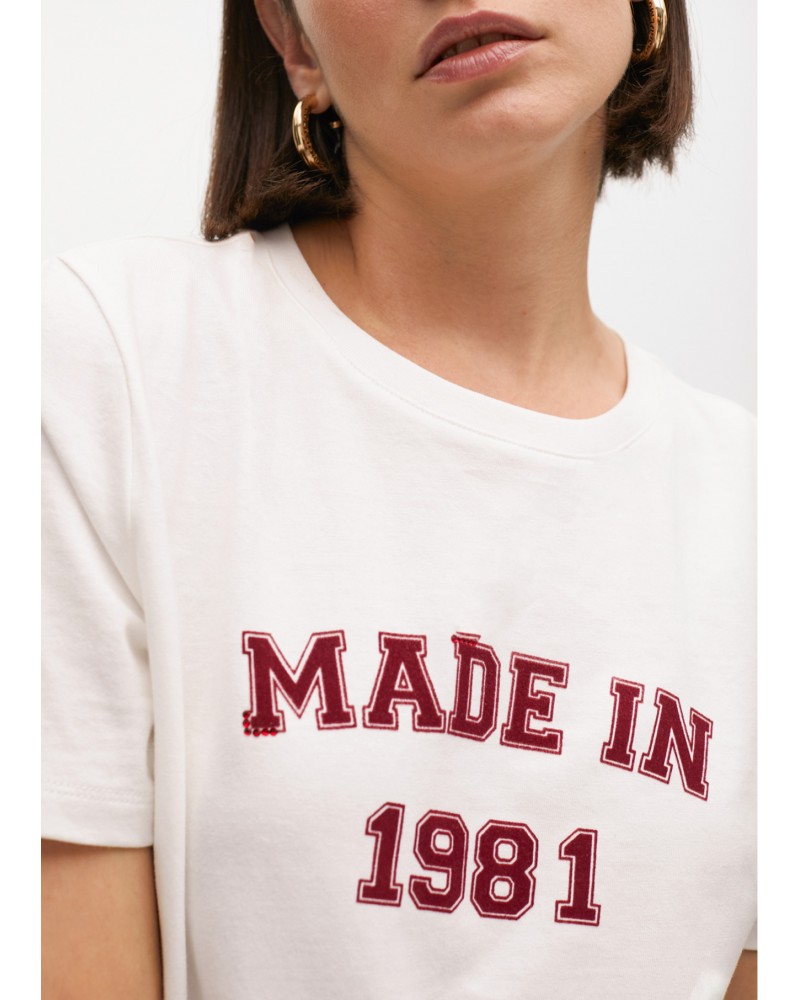 Camiseta estampada 1981 de Lola Casademunt