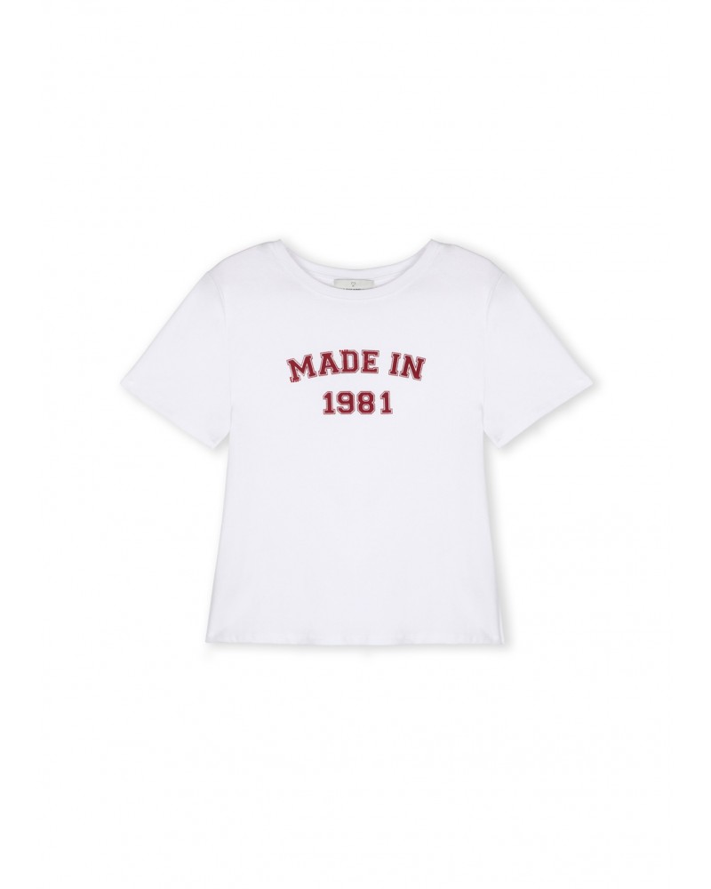 Camiseta estampada 1981 de Lola Casademunt