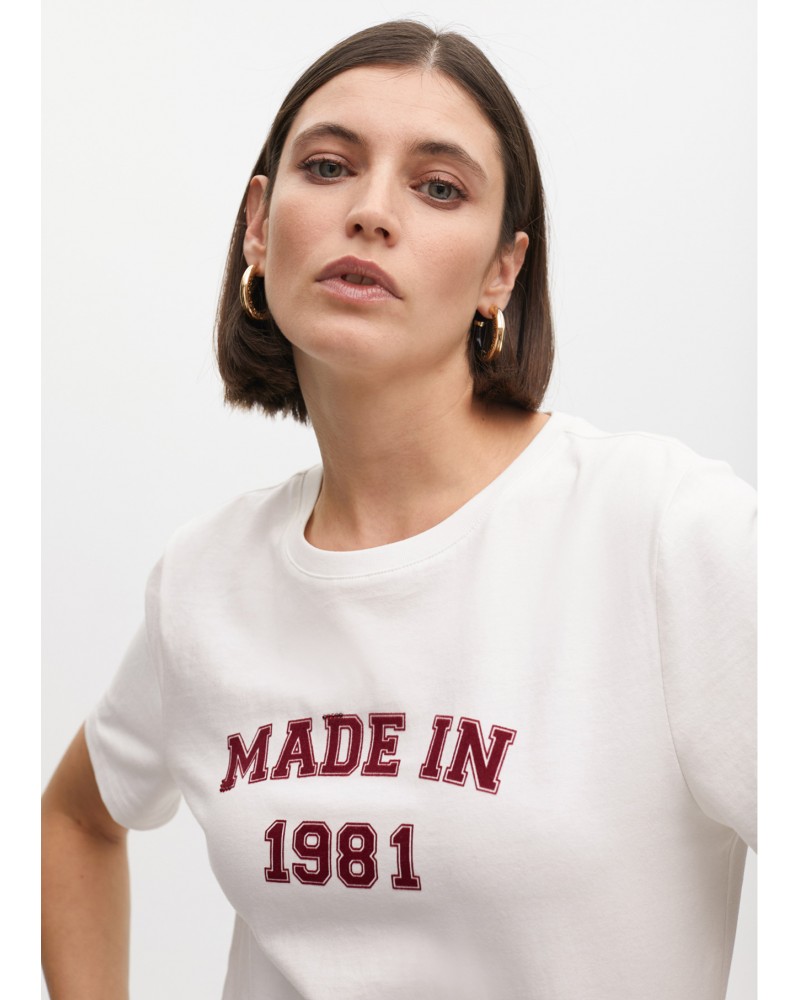 Camiseta estampada 1981 de Lola Casademunt