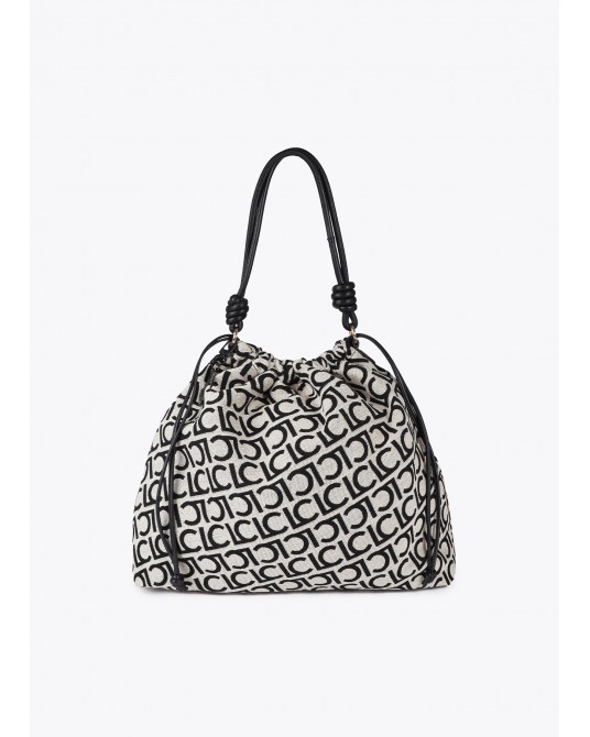 Bolso shopper con logotipo LC de Lola Casademunt