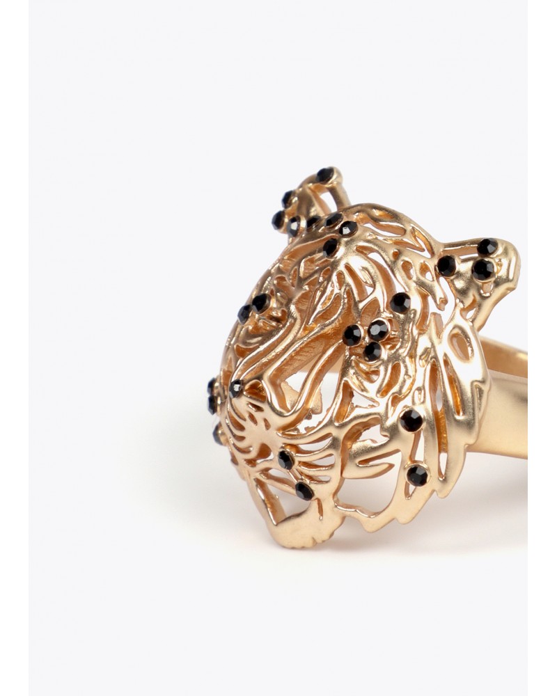 Anillo tigre dorado de Lola Casademunt