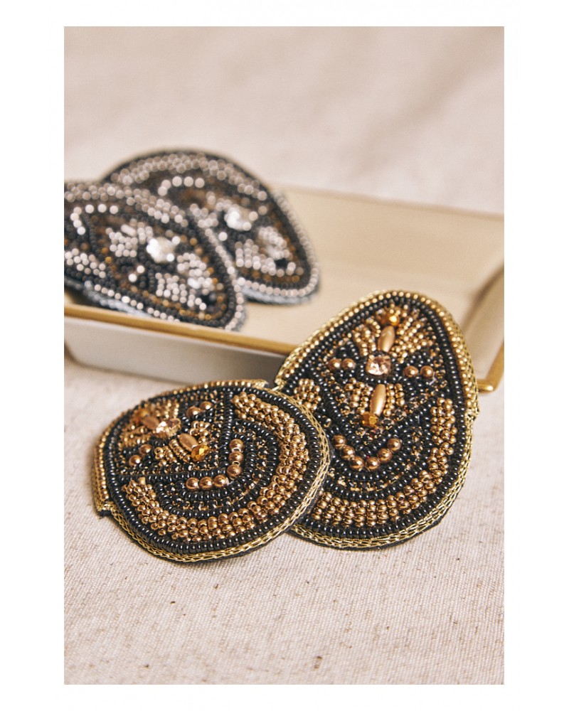 Set de 2 horquillas abalorios de Latido