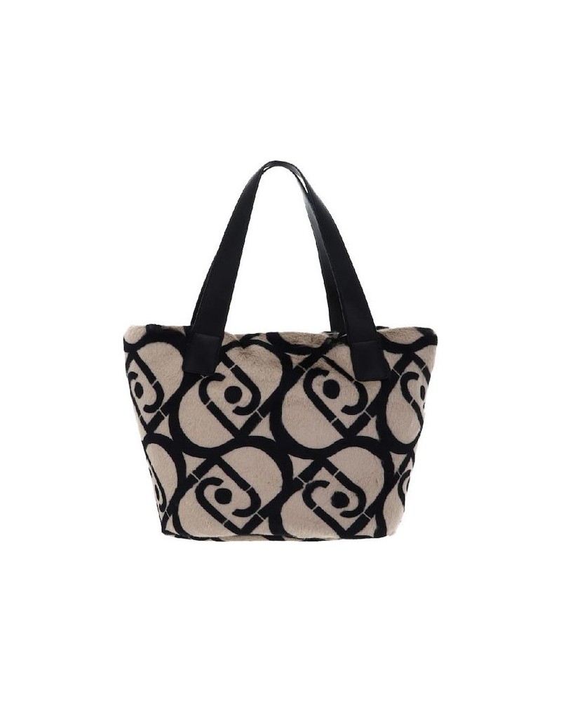 Bolso de pelo sintètico letras LJ de Liujo