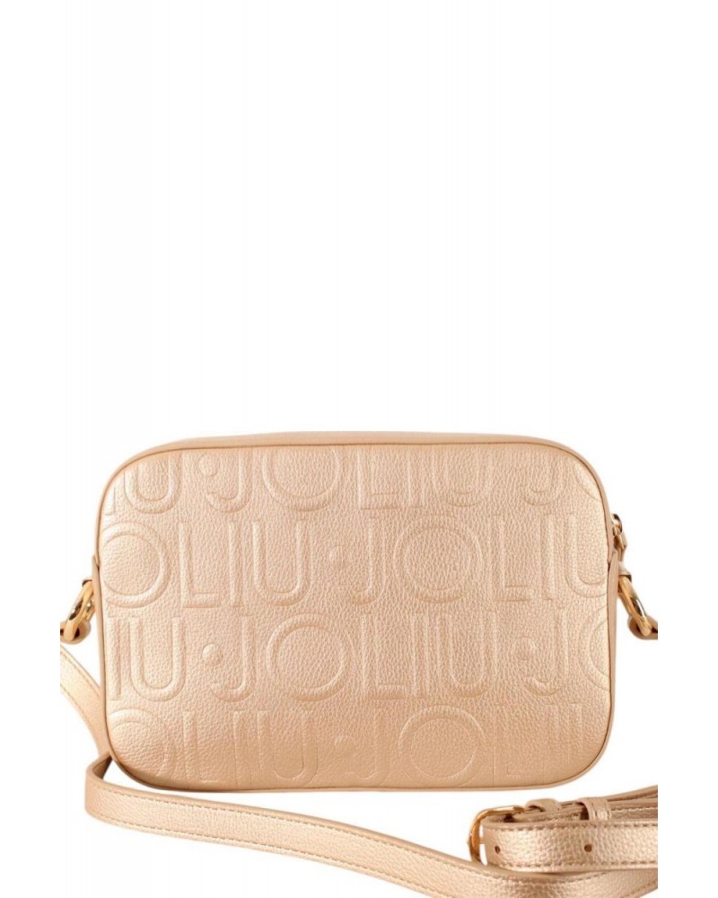 Bolso logo relieve dorado de Liujo