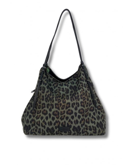 Bolso leopardo tipo saco de Martina K