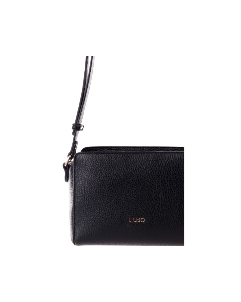 Bolso negro bandolera de Liujo