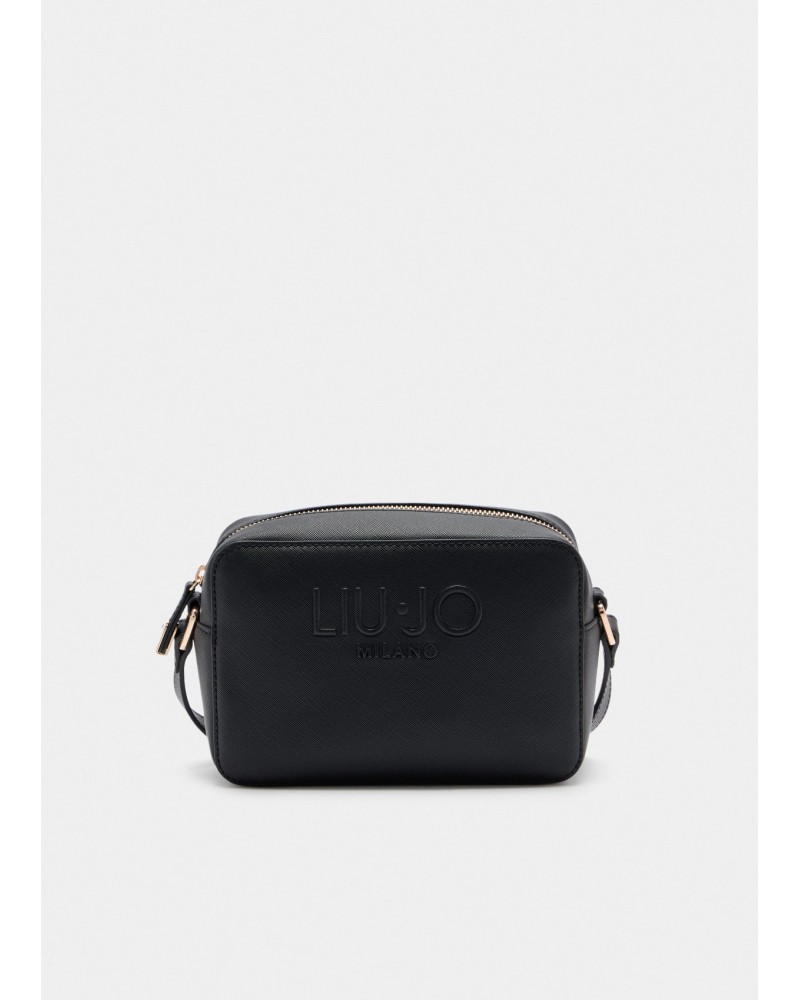 Bolso bandolera negro de Liujo