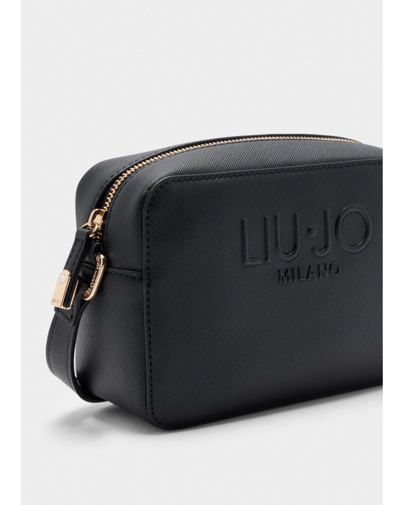 Bolso bandolera negro de Liujo