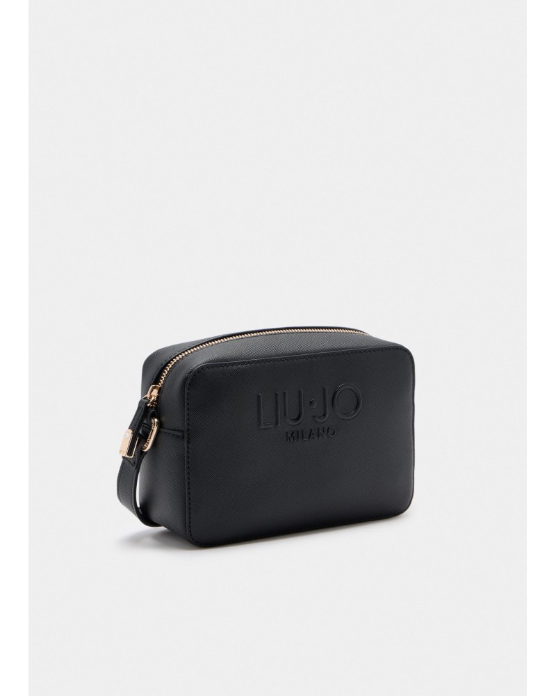 Bolso bandolera negro de Liujo