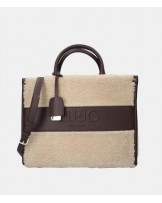 Bolso tote borreguillo de Liujo