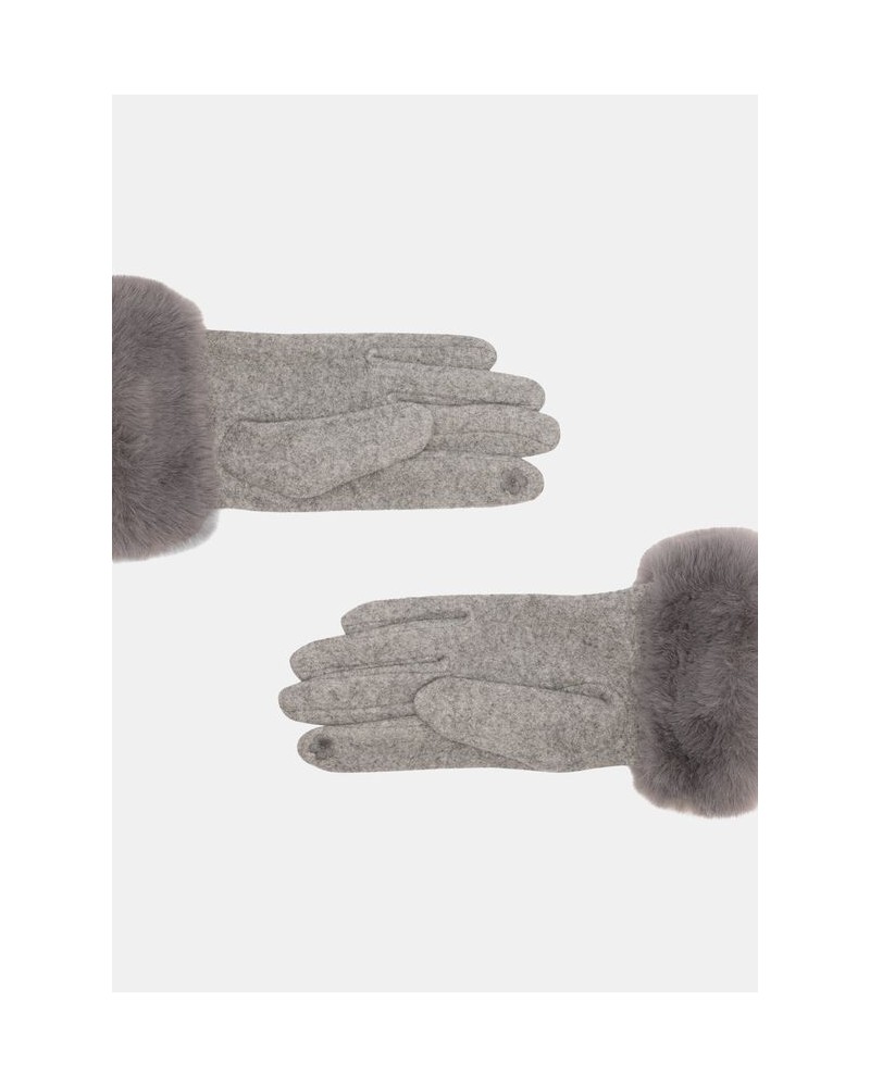 Guantes con pelo sintètico de Liujo