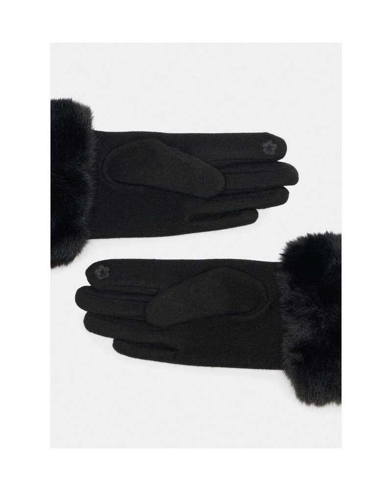 Guantes con pelo sintètico de Liujo