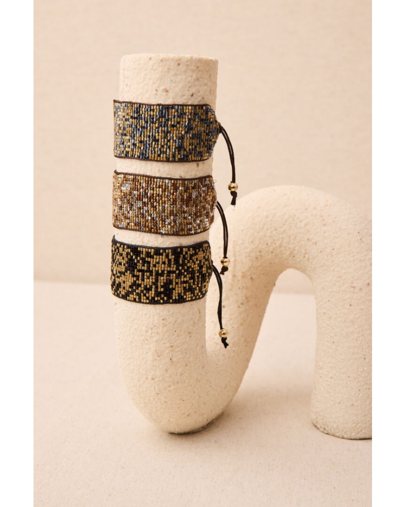 Pulseras abalorios anchas de Latido