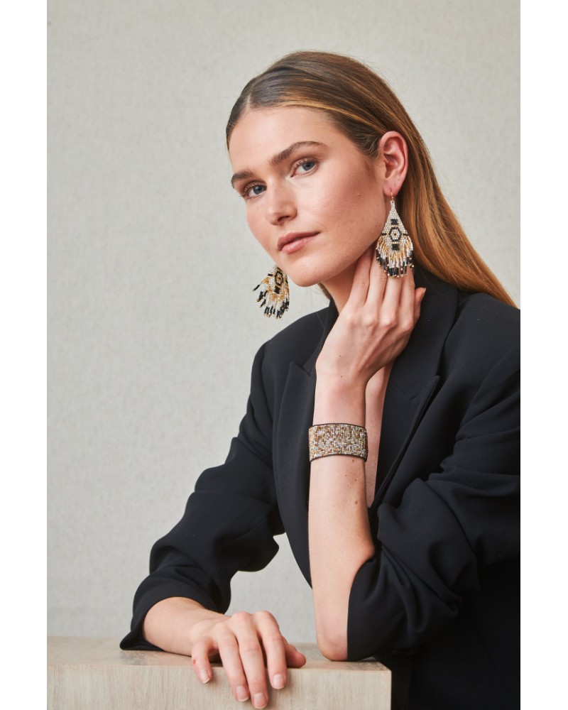 Pulseras abalorios anchas de Latido