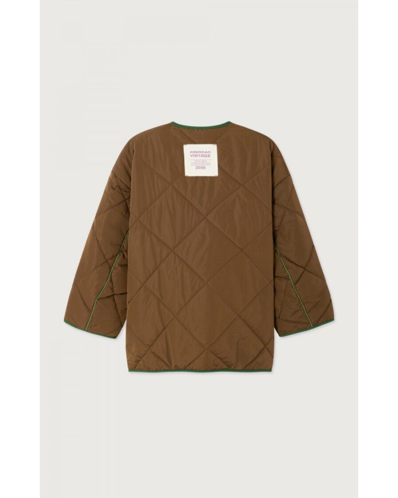 Chaqueta acolchada marròn American Vintage
