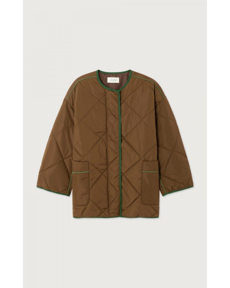 Chaqueta acolchada marròn American Vintage