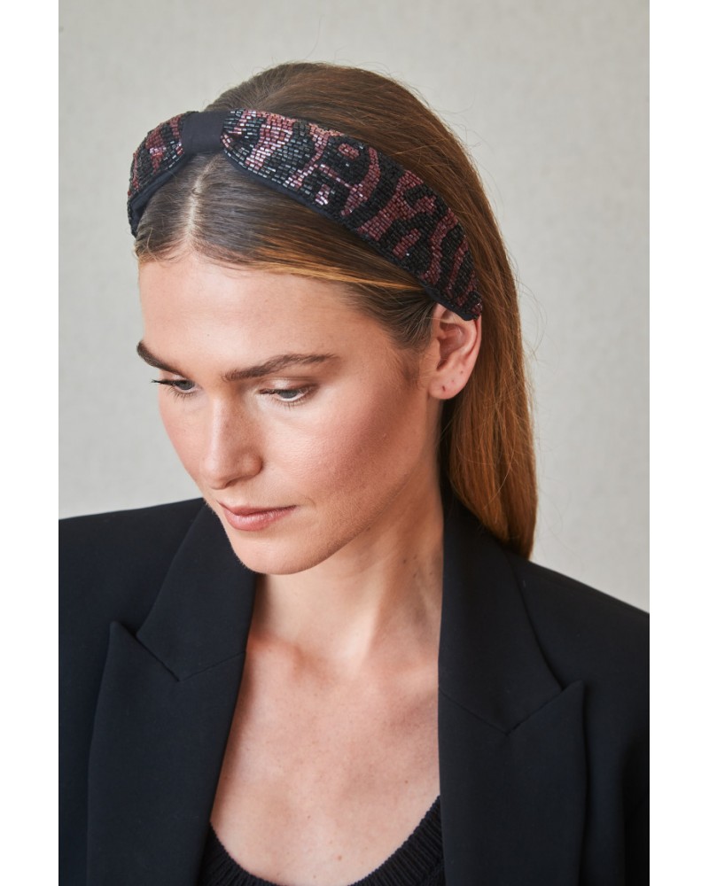 Diadema con abalorios de Latido