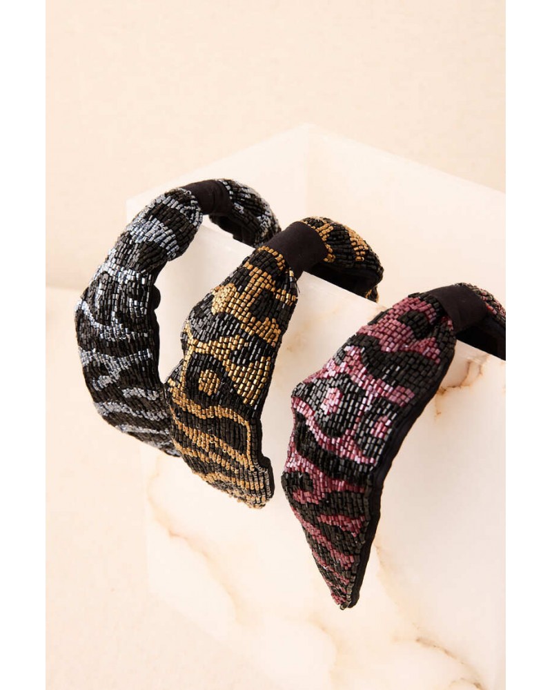 Diadema con abalorios de Latido