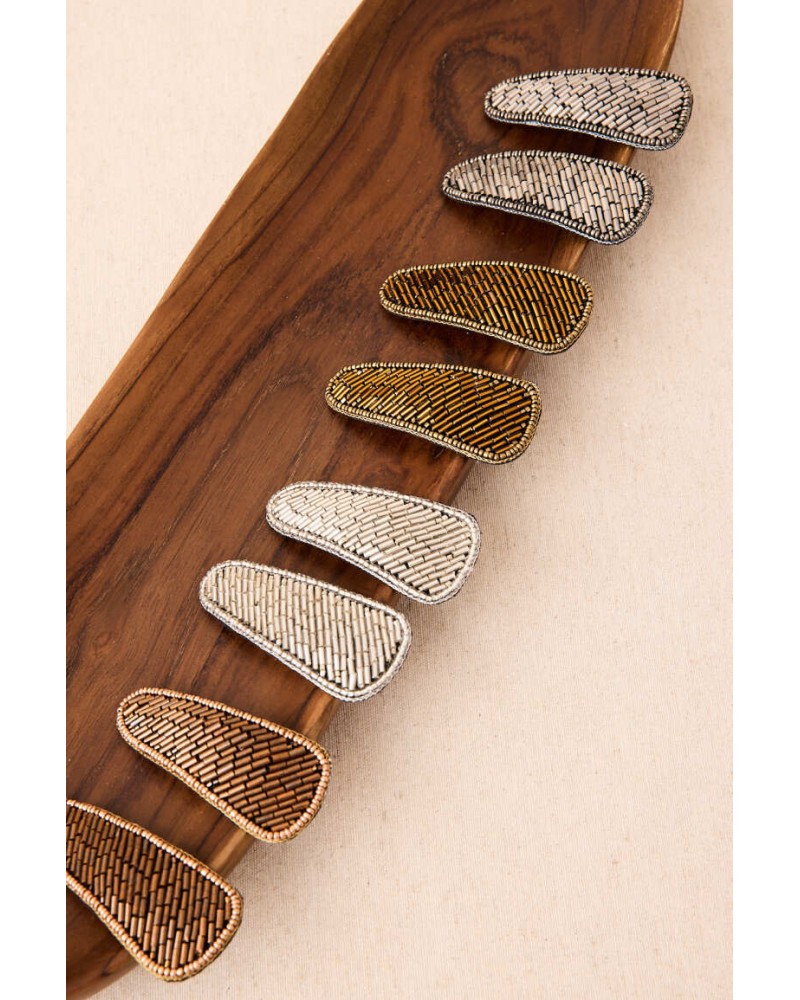 Set de 2 horquillas abalorios de Latido