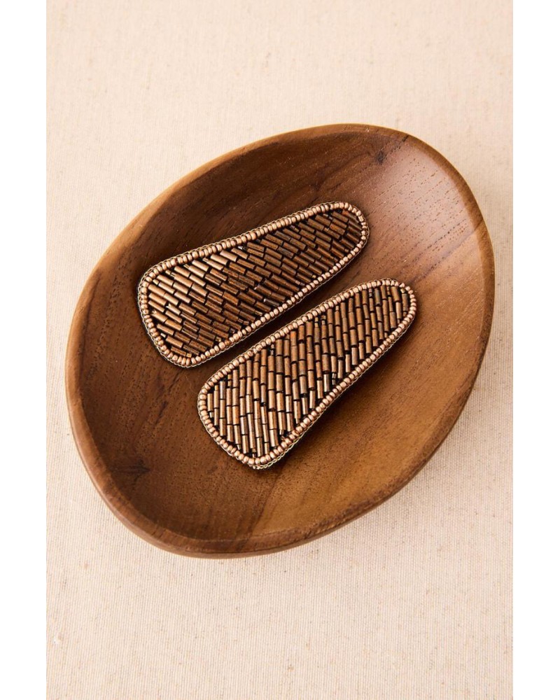 Set de 2 horquillas abalorios de Latido