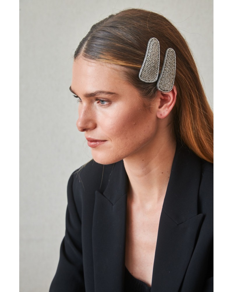 Set de 2 horquillas abalorios de Latido