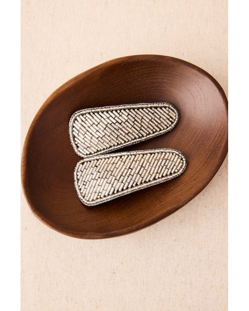 Set de 2 horquillas abalorios de Latido