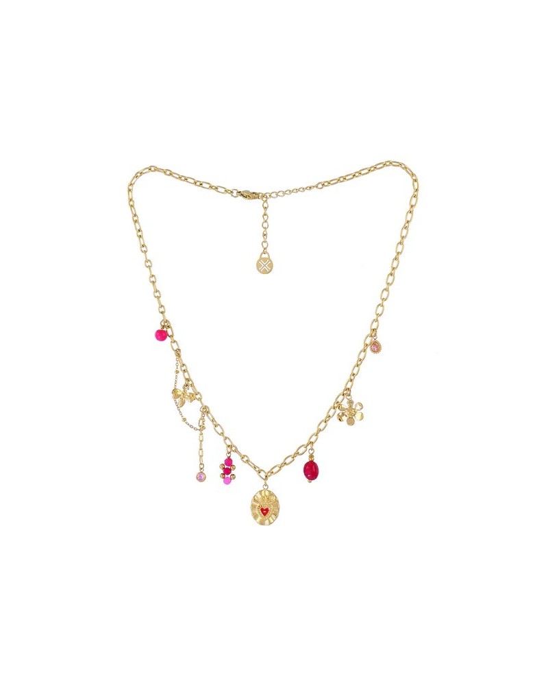 Collar charms acero de Anartxy