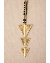 Collar largo con piezas metal de Latido