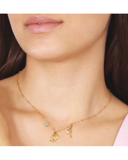 Collar pez acero de Anartxy