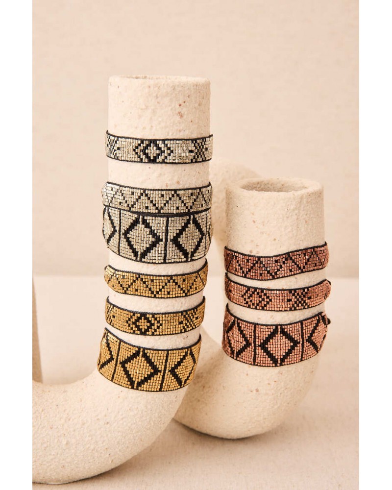 Pulseras juego de 3 abalorios de Latido