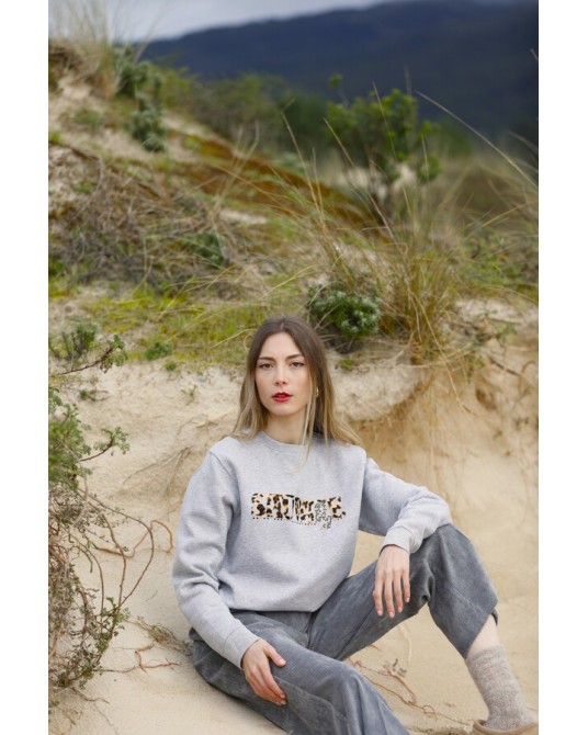 Sudadera Sauvage gris de In Perfecta