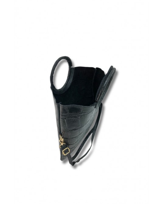 Bolso de piel negro de Martina K