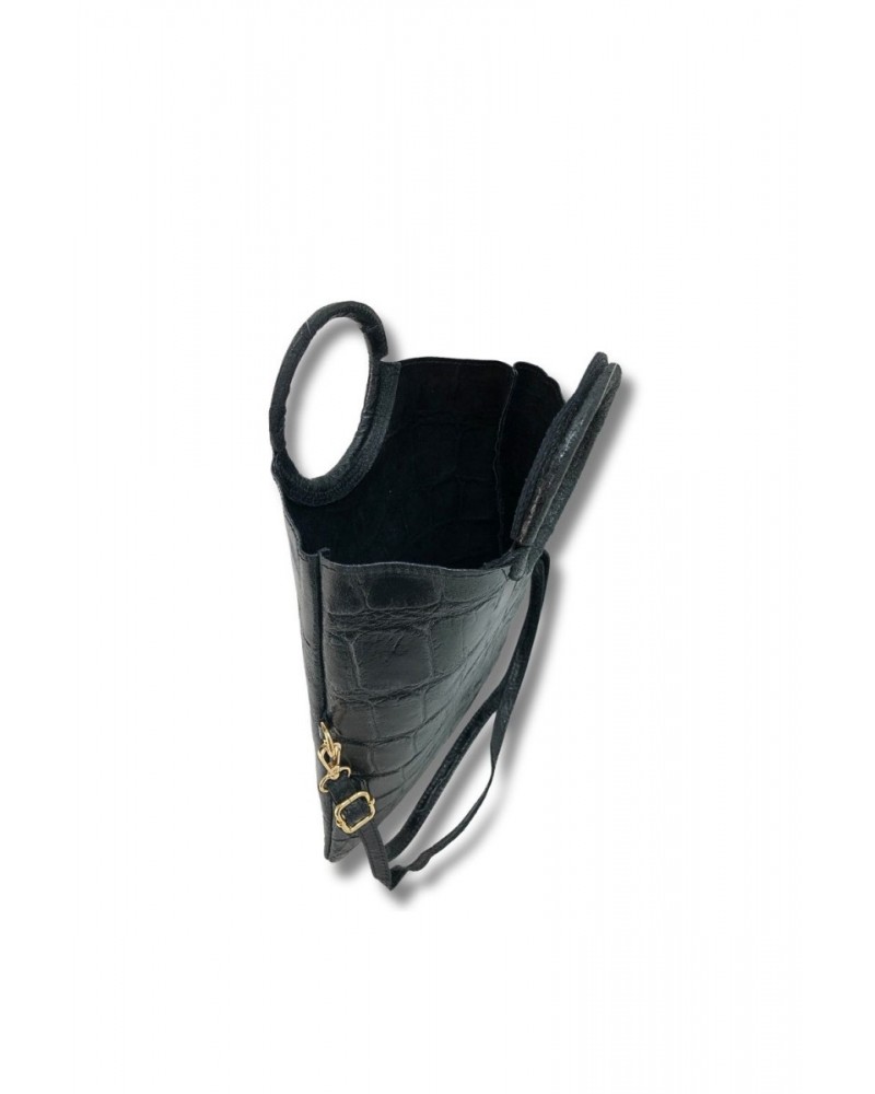 Bolso de piel negro de Martina K