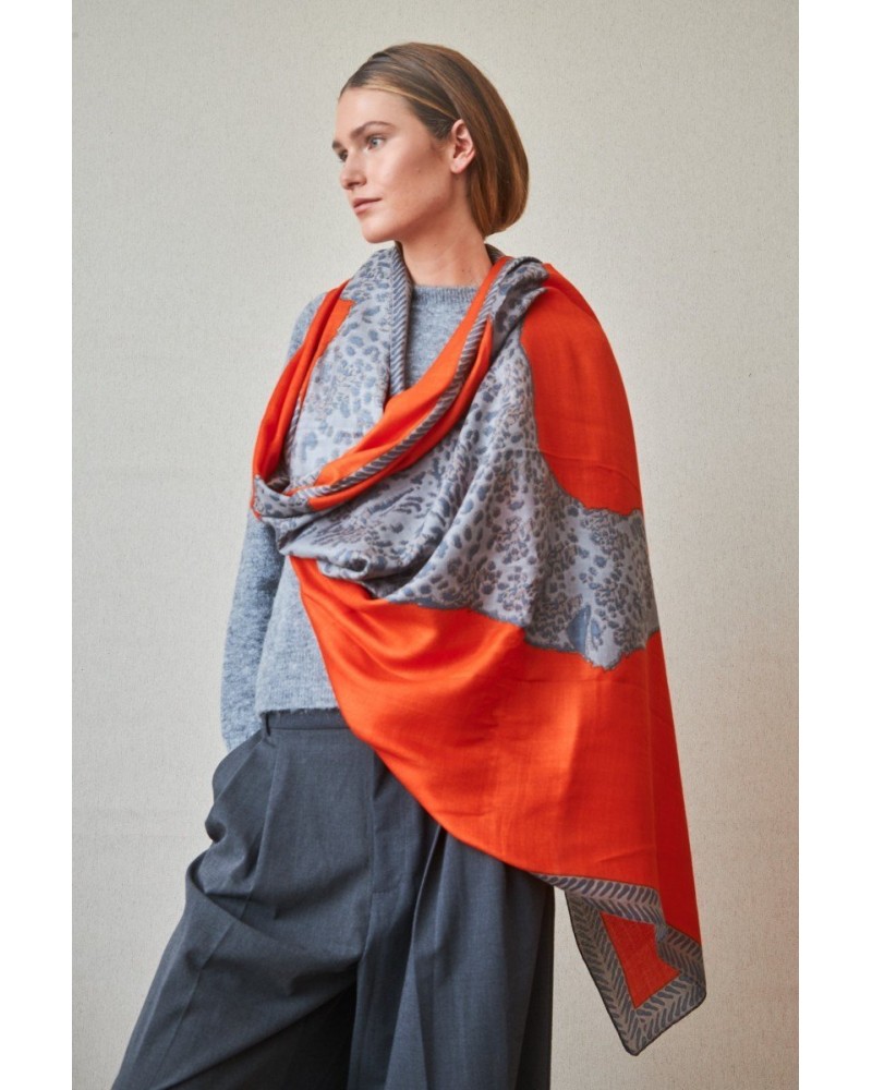 Fular estampado leopardo de Latido