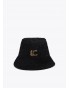 Sombrero bucket tweed logo LC de Lola Casademunt