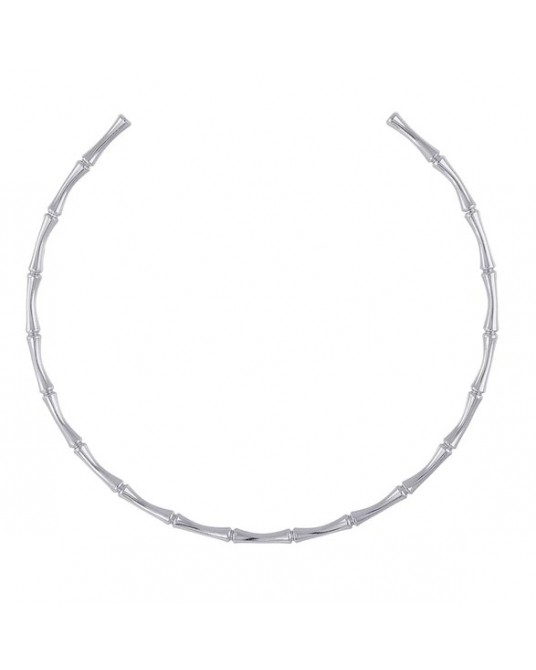 Collar bambù acero de Anartxy